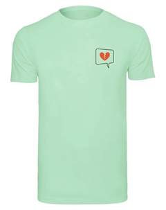 Футболка "Мужская футболка Heartbreak " ", мятный Merchcode