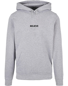 Толстовка с капюшоном " Men's Believe Front Basic Hoody", серый Merchcode