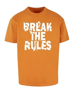 Футболка "Мужская футболка Break The Rules 2 Heavy Oversize", цвет Forgottenorange Merchcode