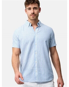 Рубашка с коротким рукавом inbravida, синий Indicode