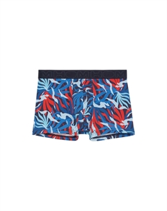 Мужские боксеры - Keanu, шорты из хлопкового модала стрейч, с рисунком, синий Hom