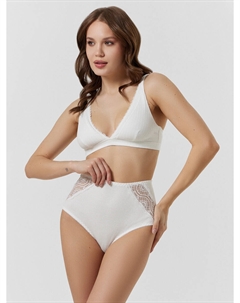 Трусы макси женские белые Mark formelle