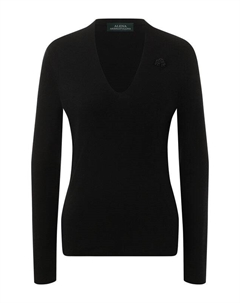 Шерстяной пуловер Akhmadullina