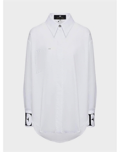 Рубашка с лого на манжетах Elisabetta franchi