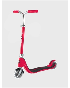 Самокат FLOW 125 LIGHTS, красный Globber
