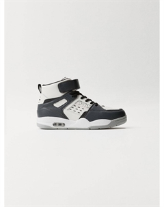 Комбинированные высокие кеды для мальчиков Sela