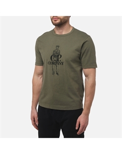 Мужская футболка 1020 Jersey Logo C.p. company