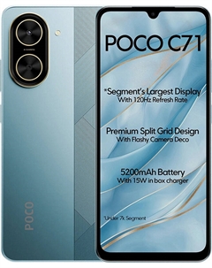 Смартфон Xiaomi Poco C71 3/64Gb RU Cool Blue