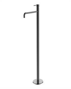 Напольный смеситель для раковины Uno 107-SGM графит глянцевый Boheme