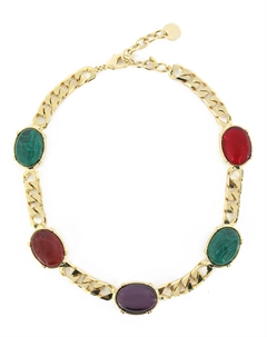 Ожерелье с овальными кабошонами Marina fossati