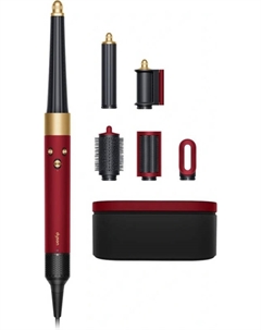 Стайлер Aiwrap HS08 Complete Long для прямых и вьющихся волос, красный+золотой Dyson