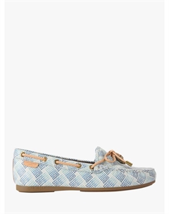 Орлиные мокасины, белый/разноцветный Kurt geiger london