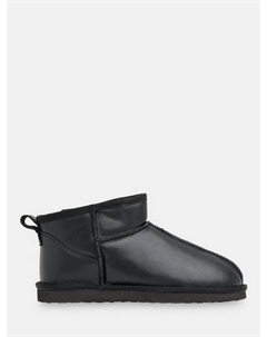 Кожаные тапочки -ботфорты мэйбл, черный Whistles