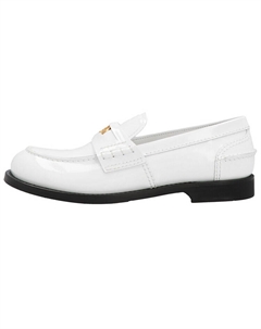 Пенни Женские повседневные туфли женские белые Miu miu