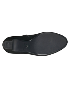 Ботильоны на высоком каблуке с изящными ювелирными аппликациями, черный Tamaris