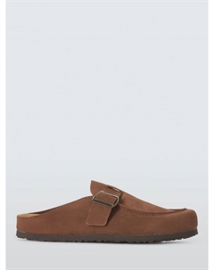 Сандалии-мокасины на замшевой стельке, коричневый John lewis