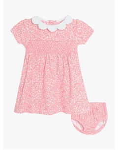Детское платье ditsy с цветочным рисунком и шаровары, розовый Jojo maman bébé