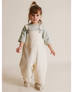Детские комбинезоны из органического хлопка август, цвет Oat Claude & co