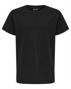 Футболка S/S Hmlred Basic S/S Kids, черный Hummel