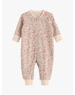 Детская пижама из органического хлопка с цветочным принтом, цвет Light Pink/Multi Lindex