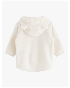 Детская куртка с капюшоном на молнии, цвет Light Dusty White Lindex