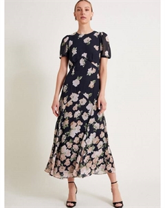 Макси-платье rosa, черный Monsoon