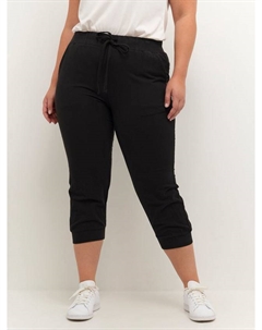 Брюки нана капри , глубокий черный Kaffe curve