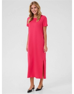 Хлопчатобумажное платье миди с футболкой celina, цвет Mid Red Kaffe