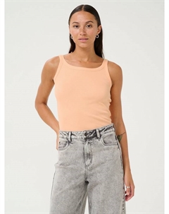 Майка в рубчик carna, цвет Peach Nectar Kaffe