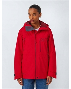 Женская утепленная куртка latnja gtx, цвет Bright Red Haglöfs