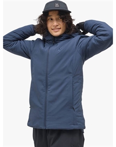 Женская куртка с капюшоном mimic alert, цвет Tarn Blue Haglöfs