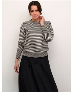 Джемпер в полоску nala, цвет Chalk/Black Kaffe