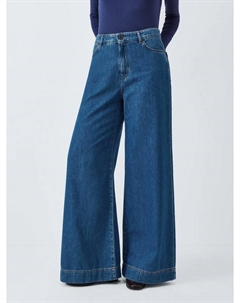 Джинсы vega с широкими штанинами, темно-синий Weekend max mara