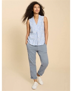 Брюки блэр, средний синий White stuff