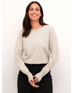 Джемпер в полоску nala, цвет Chalk/Grey Kaffe