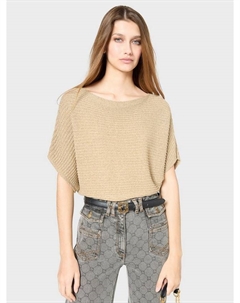 Джемпер из эластичного трикотажа jena с заниженным рукавом, золотой Gerard darel