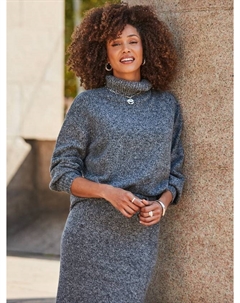 Джемпер с круглым вырезом горловины, цвет Charcoal Grey Sosandar