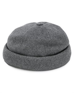 Junya watanabe шапка с регулируемой застежкой один размер серый Junya watanabe