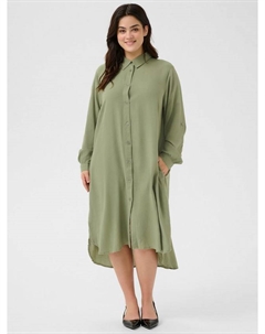 Платье-рубашка mille, зеленый Kaffe curve