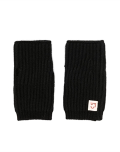 Кашемировые перчатки-митенки Laax, черный Cashmere in love kids