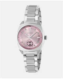 Interlocking G YA142511 стальные женские часы, серебрянный Gucci