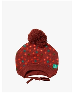 Детская вязаная шапочка с цветами, цвет Hazelnut Flowers Little green radicals