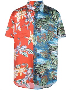 Lost daze рубашка с гавайским принтом m красный Lost daze