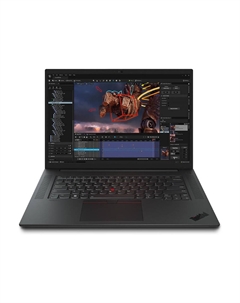 Ноутбук Lenovo ThinkPad P1 Gen 6, 16", 32ГБ/1ТБ, i9-13900H, RTX 4090, черный, английская клавиатура