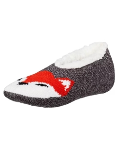 Молодежные уютные тапочки с рисунком лисы, оранжевый Northeast outfitters