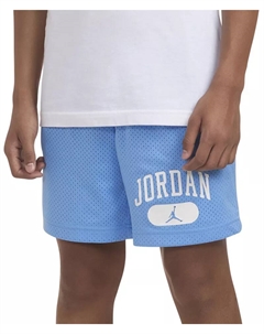 Детские шорты из полиэтилена с сеткой, цвет University Blue Jordan