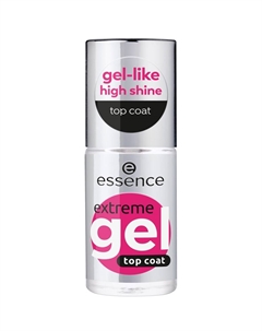 Верхнее покрытие для ногтей Extreme gel top coat, Nr. 01 - Gloss To Go, 8 ml Essence