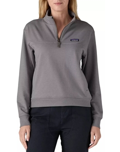 Женский пуловер Ahnya с молнией 1/4, цвет Noble Grey Patagonia