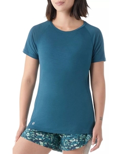 Женская футболка Merino Sport 120 с коротким рукавом, цвет Twilight Blue Smartwool