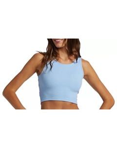 Женская укороченная майка Good Keepsake, цвет Bel Air Blue Roxy